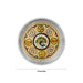 Pooja Plate- 11 Inches | Stainless Steel Thali Plate/ Meenakari Design Puja Plate For Home & Festive Offerings - Pooja Plate & Tray