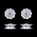 Silver Polish Pooja Thali Set - 7 Pcs | Stainless Steel Pooja Set/ Puja Thali Set For Rituals And Gifting - Pooja Thali Sets