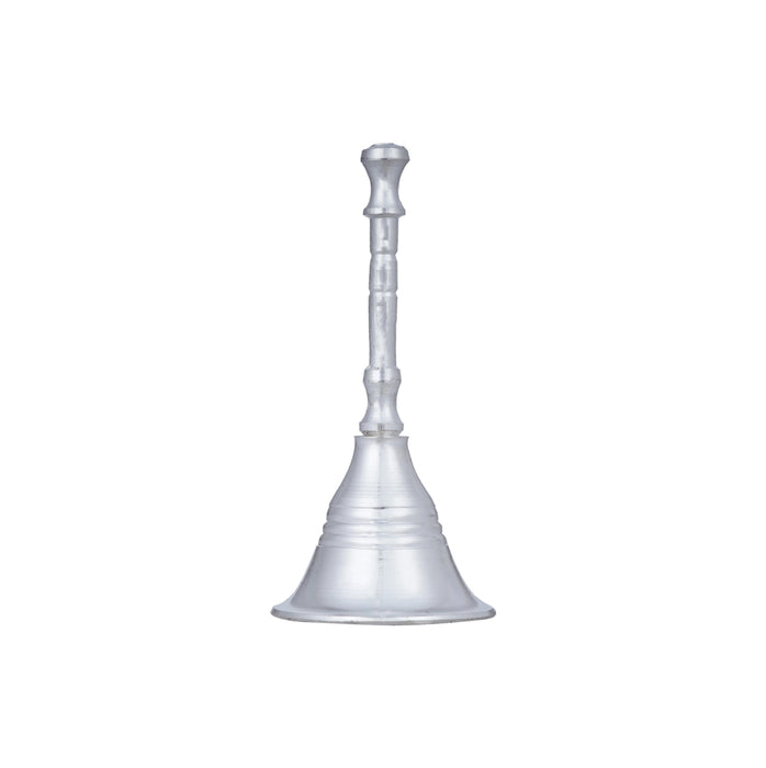 Silver Polish Pooja Thali Set - 7 Pcs | Stainless Steel Pooja Set/ Puja Thali Set For Rituals And Gifting - Pooja Thali Sets