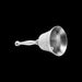 Silver Polish Hand Bell - 5 X 2 Inches | Stainless Steel Ghanti/ Pooja Bell For Temple Rituals - Pooja Bells