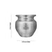 Silver Polish Lota - 3 X 2.75 Inches | Stainless Steel Amrit Kalash/ Chombu/ Pooja Pot For Pooja And Temple - Kalash & Pooja Lota