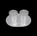Silver Polish Serving Tray With Tumbler Set | Stainless Steel Kitchen Tray/ Serving Plate For Gifting & Pooja - Pooja Thali Sets