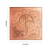 Datta Yantra - 3 x 3 Inches | Dattatreya Yantra/ Copper Yantram for Pooja - Maha Meru & Yantra