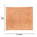 Copper Yantra  - 9 x 9  Inches |  Yantram for Pooja - Maha Meru & Yantra