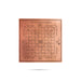 Vastu Yantra - 3 X 3 Inches | Copper Vastu Purusha Yantram/ Vastu Shanti Yantra For Home And Property Harmony - Maha Meru & Yantra