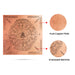 Ashtalakshmi Yantra - 3 x 3 Inches | Tamil/ Ashtalaxmi Yantra/ Copper Yantra for Home - Maha Meru & Yantra