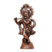 Krishna Murti - 22 x 11 Inches | Copper Idol/ Copper Oxidised Standing Krishna Idol for Pooja/ 1.880 Kgs Approx - Copper Murties