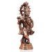 Krishna Murti - 22 x 11 Inches | Copper Idol/ Copper Oxidised Standing Krishna Idol for Pooja/ 1.880 Kgs Approx - Copper Murties