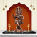 Krishna Murti - 22 x 11 Inches | Copper Idol/ Copper Oxidised Standing Krishna Idol for Pooja/ 1.880 Kgs Approx - Copper Murties