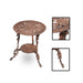Coffee Table - 16 Inches | Copper Table/ Teapoy Table for Home - Table