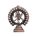Natraj Murti - 12 x 10 Inches | Copper Oxidised Nataraja Vigraham for Pooja/ 720 Gms Approx - Copper Murties
