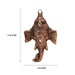 Ganesh Head  - 7  Inches |  Ganapati Murti/ Copper Idol/ Copper Oxidised Vinayagar Statue for Pooja - Wall Hanging