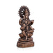 Saraswati Murti - 9.5 x 4.5 Inches | Copper Oxidised Saraswati Idol/ Saraswati Moorti for Pooja/ 470 Gms Approx - Copper Murties