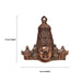 Balaji Idol Wall Hanging - 13 x 14 Inches | Copper Oxidised Perumal Head Statue Wall Hanger for Home/ 780 Gms - Wall Hanging