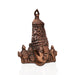 Balaji Idol Wall Hanging - 13 x 14 Inches | Copper Oxidised Perumal Head Statue Wall Hanger for Home/ 780 Gms - Wall Hanging