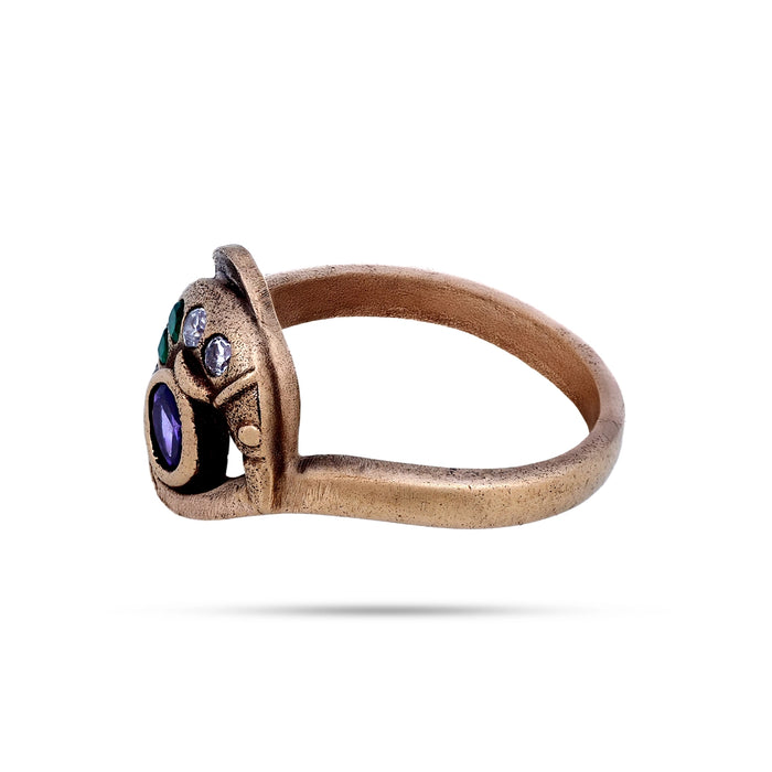 Finger Ring - 1 Inches | Panchaloha Ring/ Finger Jewellery/ Artificial Jewelry for Men And Women