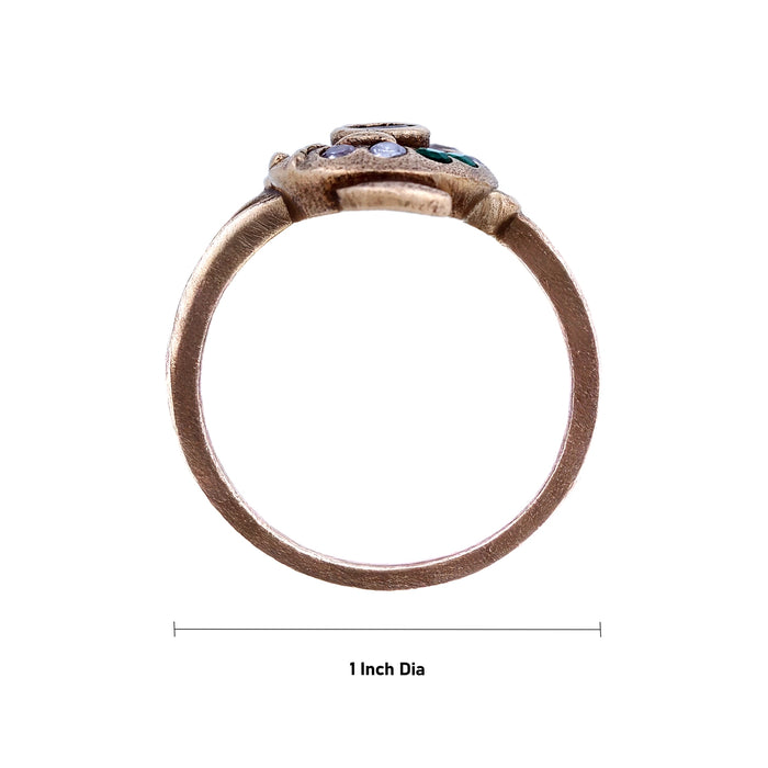 Finger Ring - 1 Inches | Panchaloha Ring/ Finger Jewellery/ Artificial Jewelry for Men And Women
