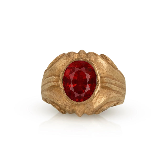 Finger Ring - 0.75 Inches | Artificial Jewelry/ Panchaloham Ring/ Stone Ring for Men And Women