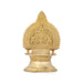 Kanchi Kamatchi Lamp - 6 x 3.5 Inches | Brass Kamakshi Deepam/ Lamp for Pooja - Deity Lamps