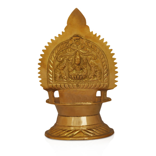 Kamatchi Vilakku - 5.5 Inches | Brass Kamakshi Deepam/ Lamp for Pooja