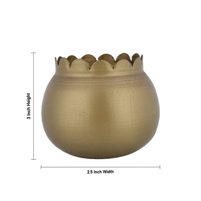 T Light Candle - 3 x 3 Inches | Lotus Shape Tea Light Candle/ Tea Lights for Home Decoration - Candles