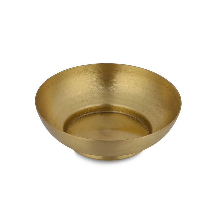 Camphor Diffuser Oil Burner - 3.5 X 3.25 Inches | Brass Mat Polish Aroma Diffuser/ Oil Diffuser For Fragrance - Room Freshener