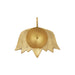 Lotus Shape Lamp With Base - 2 x 3.5 Inches | Vilakku/ Deepam/ Decorative Showpiece for Home & Pooja - Decorative Lamp