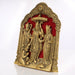 Ram Darbar Statue - 9 x 7 Inches | Aluminium Material/ Ram Darbar Wall Hanging for Home/ 480 Gms Approx - Wall Hanging