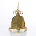 Simhasan - 9 x 6 Inches | Aluminium Material/ Simhasanam/ Simhasanam for Deity - Pooja Aasan & Bajot & Pooja Mat