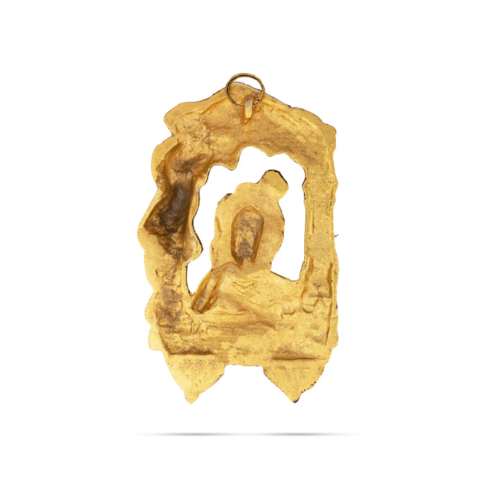 Laddu Gopal Murti Wall Hanging - 5 Inches | Aluminium Kanha Ji Murti Wall Hanger for Home/ 160 Gms Approx - Wall Hanging