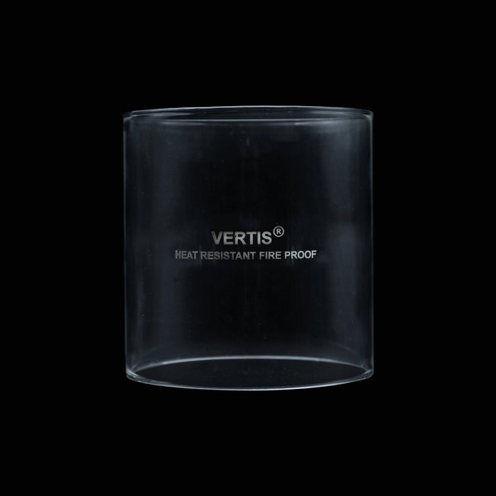 Borosil Glass Chimney - 4.5 x 4 Inches | Borosil Chimney/ Borosil Diya Glass Cover/ Borosil Glass Cover for Lamp - Lamp Stands & Accessories