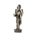 Laxmi Devi Statue - 5 x 2 Inches | Lakshmi Statue Standing On Lotus / Brass Idol/ Maha Laxmi Idol for Pooja/ 140 Gms Approx - Brass Murties