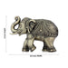 Elephant Statue - 2 x 2.5 Inches | Brass Idol/ Elephant Figurines/ 85 Gms Approx - Table Stand Accessories