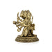 Panchmukhi Hanuman Statue - 4 x 3.75 Inches | Brass idol/ Panchamukha Hanuman Idol for Pooja - Brass Murties