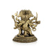 Panchmukhi Hanuman Statue - 4 x 3.75 Inches | Brass idol/ Panchamukha Hanuman Idol for Pooja - Brass Murties