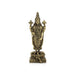 Balaji Murti - 6 x 2 Inches | Balaji Statue/ Balaji Idol for Pooja/ 290 Gms Approx - Brass Murties