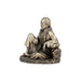 Saibaba Statue - 2 x 1.75 Inches | Saibaba Sitting idol/ Brass Idol/ Sai Baba Vigraham/ 45 Gms Approx - Brass Murties