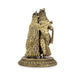 Radha Krishna Idol - 6 x 4 Inches | Brass Idol/ Radha Krishna Murti for Pooja/ 460 Gms Approx - Brass Murties