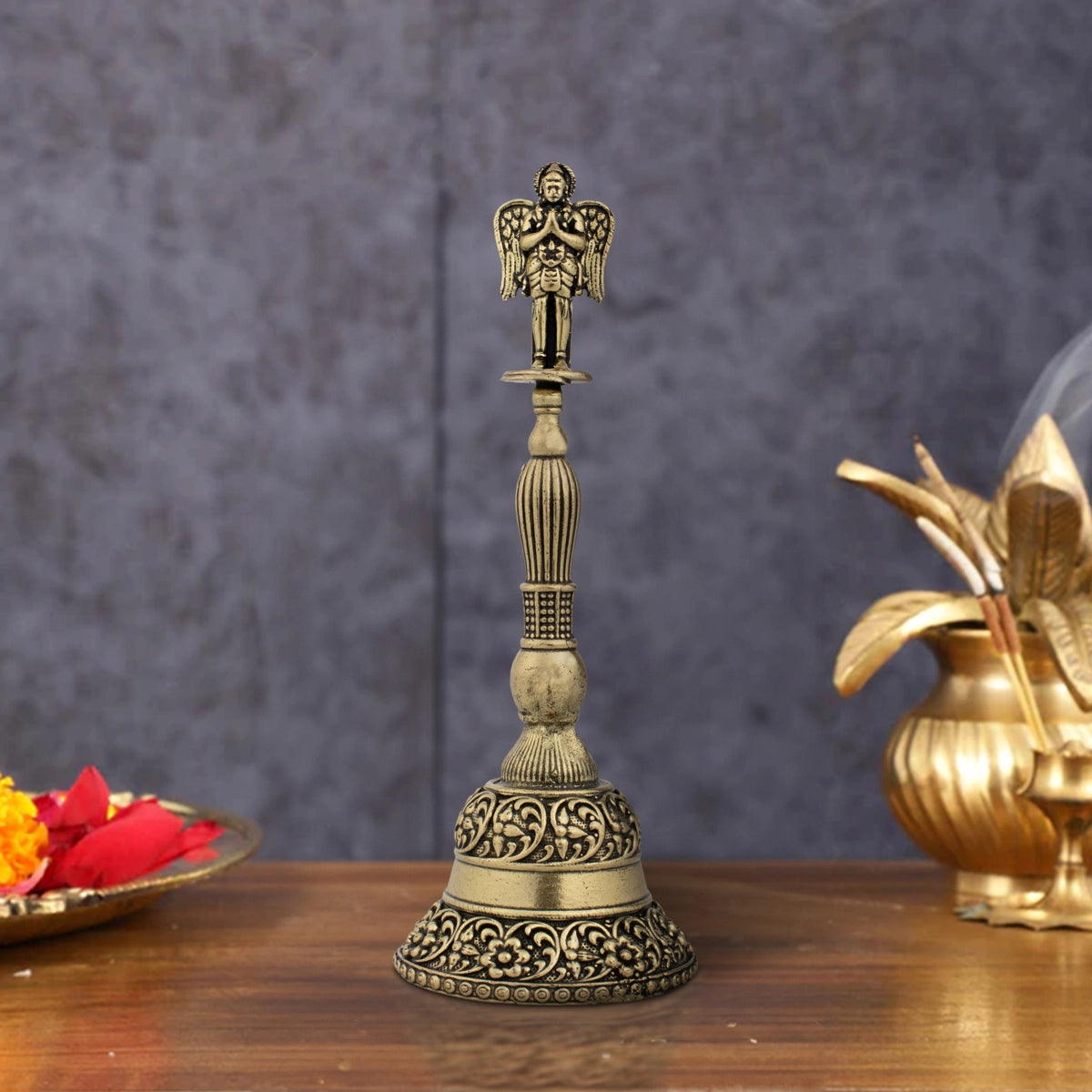 Giri - Garuda Ghanti | Garuda Bell | Brass Pooja Bell