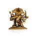 Panchmukhi Hanuman Statue Mandi On Base - 3 x 2.75 Inches | Brass Idol/ Panchamukha Hanuman Idol for Pooja - Brass Murties