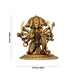 Panchmukhi Hanuman Statue Mandi On Base - 3 x 2.75 Inches | Brass Idol/ Panchamukha Hanuman Idol for Pooja - Brass Murties