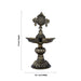 Brass 5 Face chakra design Deepam- 8 x 4.5 Inches |Antique Brass vilakku/ Pooja Lamp/Chakra Deepam/ Pooja Items - Deity Lamps