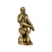 Saibaba Statue - 5 x 1.75 Inches | Antique Brass Idol / Saibaba Sitting Idol/ Shirdi Sai Baba Vigraham - Brass Murties