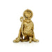 Anjaneya Statue - 2 x 1.5 Inches | Brass Idol/ Hanuman Statue/ Hanuman Murti Mandi for Pooja - Brass Murties