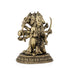 Panchamukha Hanuman Mandi On Base Murti -6 x 5 Inches | Antique Brass Statue/ Anjaneyar Statue For Home Decor - Brass Murties
