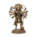 Panchamukhi Hanuman Standing On Base Murti - 6.5 x 4 Inches|Antique Brass Statue/ Anjaneya Statue For Home Decor - Brass Murties