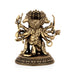 Panchamukhi Hanuman Mandi On Base Murti -7 x 5.5 Inches | Antique Brass Statue/ Anjaneyar Sculpture For Home Decor - Brass Murties
