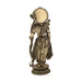 Ramar Murti Set - 10 x 3 Inches | Antique Brass Statue/ Sita Ram Laxman Hanuman/ Ram Darbar Idol for Pooja - Brass Murties