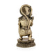 Ramar Murti Set - 10 x 3 Inches | Antique Brass Statue/ Sita Ram Laxman Hanuman/ Ram Darbar Idol for Pooja - Brass Murties