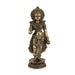 Ramar Murti Set - 10 x 3 Inches | Antique Brass Statue/ Sita Ram Laxman Hanuman/ Ram Darbar Idol for Pooja - Brass Murties